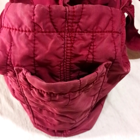 MARC JACOBS Workwear Pink Embroidered Logo Quilted Tote Bag - Picture 11 of 14